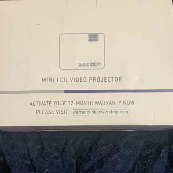 DBPOWER mini lcd L21 video projector with remote control